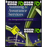 Auditing and Assurance Services - 15th Edition - by Alvin A Arens, Randal J. Elder, Mark S. Beasley - ISBN 9780133125634