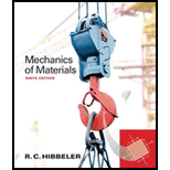 Mechanics of Materials - 9th Edition - by Russell C. Hibbeler - ISBN 9780133254426