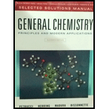 Selected Solutions Manual For General Chemistry: Principles And Modern Applications