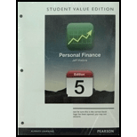 Personal Finance, Student Value Edition Plus New Myfinancelab With Pearson Etext --- Access Card Package (5th Edition) (the Pearson Series In Finance) - 5th Edition - by Jeff Madura - ISBN 9780133423969