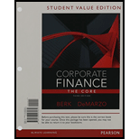 Corporate Finance - 3rd Edition - by Jonathan Berk - ISBN 9780133424126