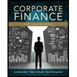 Corporate Finance, Third Canadian Edition Plus New Myfinancelab With Pearson Etext -- Access Card Package (3rd Edition) - 3rd Edition - by Berk, Jonathan - ISBN 9780133552683