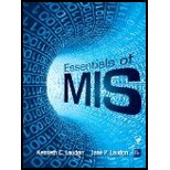 Essentials of MIS (11th Edition) - 11th Edition - by Kenneth C. Laudon, Jane P. Laudon - ISBN 9780133576849