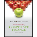Fundamentals of Corporate Finance Plus MyFinanceLab with Pearson eText -- Access Card Package - 3rd Edition - by Jonathan Berk, Peter DeMarzo, Jarrad Harford - ISBN 9780133576870