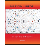 Electric Circuits (10th Edition) - 10th Edition - by James W. Nilsson, Susan Riedel - ISBN 9780133760033