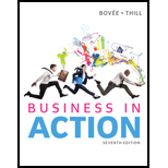 Business in Action (7th Edition) - 7th Edition - by Courtland L. Bovee, John V. Thill - ISBN 9780133773897