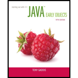 Starting Out With Java: Early Objects (5th Edition) - 5th Edition - by Tony Gaddis - ISBN 9780133776744