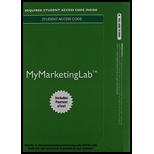 Mymarketinglab With Pearson Etext -- Component Access Card (1 Semester Access) - 11th Edition - by Pearson - ISBN 9780133840636