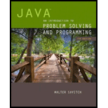Java: An Introduction to Problem Solving and Programming plus MyProgrammingLab with Pearson eText -- Access Card Package (7th Edition)