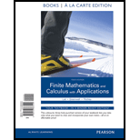Finite Mathematics and Calculus with Applications Books a la carte Edition (10th Edition) - 10th Edition - by Lial, Margaret L.; Greenwell, Raymond N.; Ritchey, Nathan P. - ISBN 9780133863420