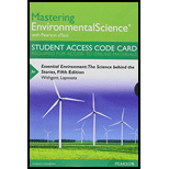 Mastering Environmental Science With Pearson Etext -- Standalone Access Card -- For Essential Environment: The Science Behind The Stories - 5th Edition - by Jay H. Withgott, Matthew Laposata - ISBN 9780133863802