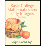 Basic College Mathematics With Early Integers - 3rd Edition - by Martin-Gay,  K. Elayn - ISBN 9780133864717