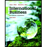 International Business: The Challenges of Globalization (8th Edition) - 8th Edition - by John J. Wild, Kenneth L. Wild - ISBN 9780133866247