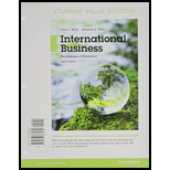 International Business: The Challenges of Globalization, Student Value Edition (8th Edition) - 8th Edition - by John J. Wild, Kenneth L. Wild - ISBN 9780133867930