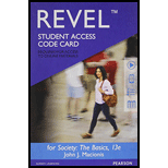 REVEL for Society: The Basics -- Access Card (13th Edition) - 13th Edition - by John J. Macionis - ISBN 9780133869606