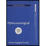 MyLab Accounting with Pearson eText -- Access Card -- for Horngren's Financial & Managerial Accounting, The Financial Chapters (My Accounting Lab)
