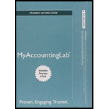 MyLab Accounting with Pearson eText --  Access Card -- for Horngren's Financial & Managerial Accounting (My AccountingLab) - 5th Edition - by Tracie L. Miller-Nobles, Brenda L. Mattison, Ella Mae Matsumura - ISBN 9780133877601