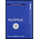 MyLab Operations Management with Pearson eText -- Access Card -- for Operations Management: Processes and Supply Chains - 11th Edition - by Lee J. Krajewski, Manoj K. Malhotra, Larry P. Ritzman - ISBN 9780133885583