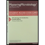 Microbiology : Introduction - Access - 12th Edition - by Tortora - ISBN 9780133905526