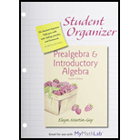 Student Organizer for Prealgebra & Introductory Algebra & MyLab Math -- Standalone Access Card Package (4th Edition) - 4th Edition - by Pearson Education - ISBN 9780133910551