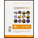 Economics Today: The Micro View, Student Value Edition (18th Edition) - 18th Edition - by Roger LeRoy Miller - ISBN 9780133916669