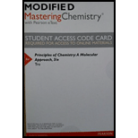 Modified MasteringChemistry with Pearson eText -- ValuePack Access Card -- for Principles of Chemistry: A Molecular Approach