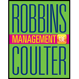 Management - 13th Edition - by Stephen P. Robbins; Mary A. Coulter - ISBN 9780133935813