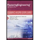Engineering Mechanics Masteringengineering With Pearson Etext Standalone Access Card: Statics & Dynamics - 14th Edition - by HIBBELER, Russell C. - ISBN 9780133941296