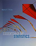 Essentials of Statistics; MathXL Valuepack Access Card (6-months) (5th Edition) - 5th Edition - by Mario F. Triola - ISBN 9780133954982