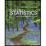 Introductory Statistics Plus Mylab Statistics With Pearson Etext -- Access Card Package (2nd Edition) - 2nd Edition - by Robert Gould, Colleen N. Ryan - ISBN 9780133956504