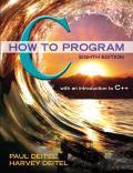 EBK C HOW TO PROGRAM - 8th Edition - by Deitel - ISBN 9780133964639