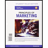 Principles of Marketing, Student Value Edition Plus MyMarketingLab with Pearson eText -- Access Card Package (16th Edition)