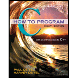 C How to Program (8th Edition) - 8th Edition - by Paul J. Deitel, Harvey Deitel - ISBN 9780133976892