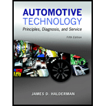 Automotive Technology: Principles, Diagnosis, and Service (5th Edition) - 5th Edition - by James D. Halderman - ISBN 9780133994612