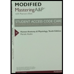 Modified Mastering A&P with Pearson eText -- ValuePack Access Card -- for Human Anatomy & Physiology (10th Edition) - 10th Edition - by Elaine N. Marieb, Katja Hoehn - ISBN 9780133994988
