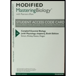 Campbell Essential Biology-Mod.Access - 6th Edition - by SIMON - ISBN 9780134001401