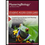 Mastering Biology with Pearson eText -- Standalone Access Card -- for Campbell Essential Biology (with Physiology chapters) (6th Edition) - 6th Edition - by Eric J. Simon, Jean L. Dickey, Kelly A. Hogan, Jane B. Reece - ISBN 9780134018614