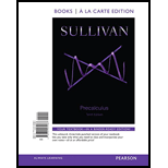 Precalculus, Books a la Carte Edition Plus NEW MyLab Math -- Access Card Package (10th Edition) - 10th Edition - by Michael Sullivan - ISBN 9780134026640