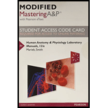 Modified Mastering A&p With Pearson Etext -- Standalone Access Card -- For Human Anatomy & Physiology Laboratory Manuals (12th Edition) - 12th Edition - by Marieb - ISBN 9780134045580