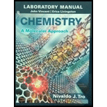 Laboratory Manual for Chemistry: A Molecular Approach (4th Edition) - 4th Edition - by Nivaldo J. Tro, John J. Vincent, Erica J. Livingston - ISBN 9780134066264
