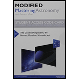 Modified Mastering Astronomy with Pearson eText -- Standalone Access Card -- for The Cosmic Perspective - 8th Edition - by Jeffrey O. Bennett, Megan O. Donahue, Nicholas Schneider, Mark Voit - ISBN 9780134073835