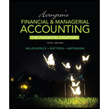Horngren's Financial & Managerial Accounting, The Financial Chapters Plus MyAccountingLab with Pearson eText -- Access Card Package (5th Edition) - 5th Edition - by Tracie L. Miller-Nobles, Brenda L. Mattison, Ella Mae Matsumura - ISBN 9780134077321