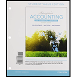 Horngren's Accounting, The Financial Chapters, Student Value Edition Plus MyLab Accounting with Pearson eText -- Access Card Package (11th Edition) - 11th Edition - by Tracie L. Miller-Nobles, Brenda L. Mattison, Ella Mae Matsumura - ISBN 9780134078960