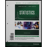 Statistics, Books a la Carte Plus MyLab Statistics  with Pearson eText -- Access Card Package (13th Edition) - 13th Edition - by James T. McClave, Terry T Sincich - ISBN 9780134080611