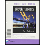 Corporate Finance, Student Value Edition (4th Edition)