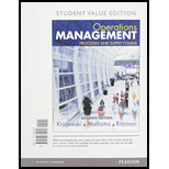 Operations Management: Processes and Supply Chains, Student Value Edition Plus MyLab Operations Management with Pearson eText -- Access Card Package (11th Edition)