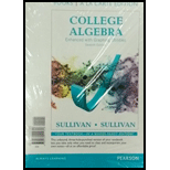 College Algebra Enhanced With Graphing Utilities, Books A La Carte Edition (7th Edition) - 7th Edition - by Sullivan, Michael; Sullivan Iii, Michael - ISBN 9780134111353