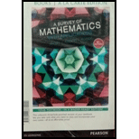Books a la carte edition for A Survey of Mathematics with Applications (10th Edition) - 10th Edition - by Christine D. Abbott, Allen R. Angel, Dennis Runde - ISBN 9780134112268