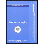 MyLab Accounting with Pearson eText -- Access Card -- for Financial Accounting - 4th Edition - by Jeffrey Waybright, Robert Kemp - ISBN 9780134115658