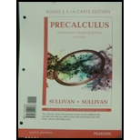 Precalculus Enhanced with Graphing Utilities, Books A La Carte Edition (7th Edition) - 7th Edition - by Michael Sullivan, Michael Sullivan III - ISBN 9780134120188